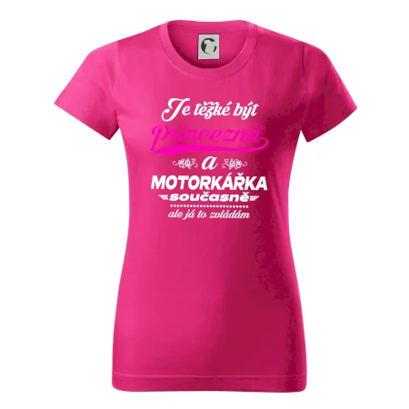 Je těžké být princezna - motorkářka