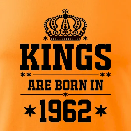 Kings are born in 1962