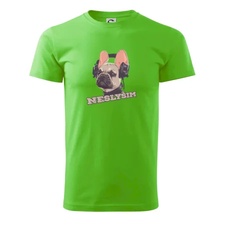 Francouzský buldoček neslyším