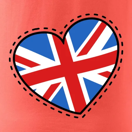 Británie srdce prso