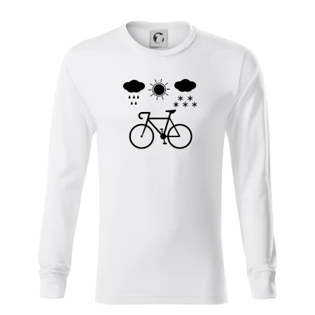 Cyklista za každého počasí