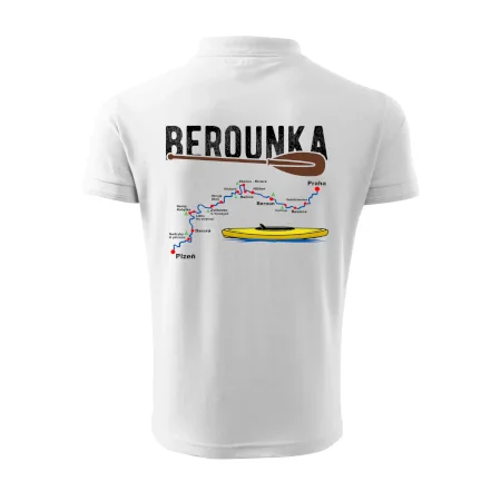 Mapa řeky Berounky