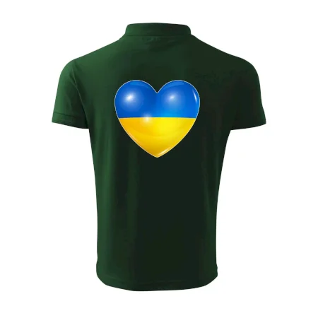 Ukrajina srdce vlajka