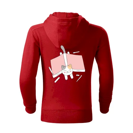 Učení na státnice kočka