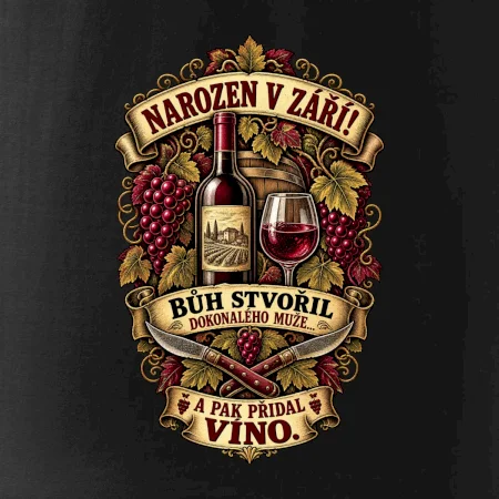 Narozen v září! Víno
