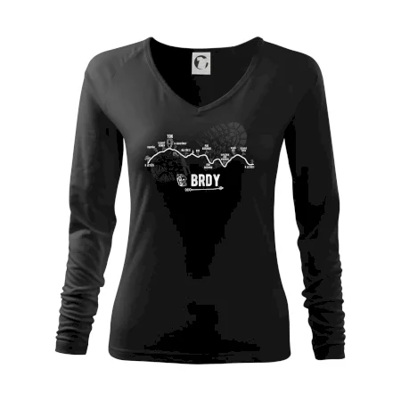 Profil kopců - Brdy
