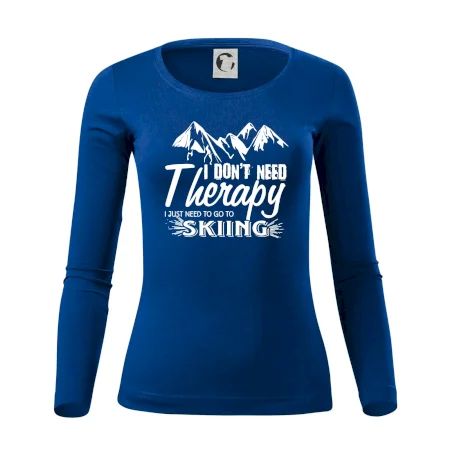I dont need therapy - Skiing