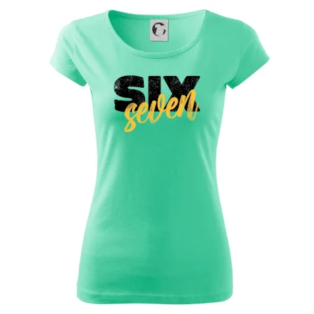 Six seven - písmo