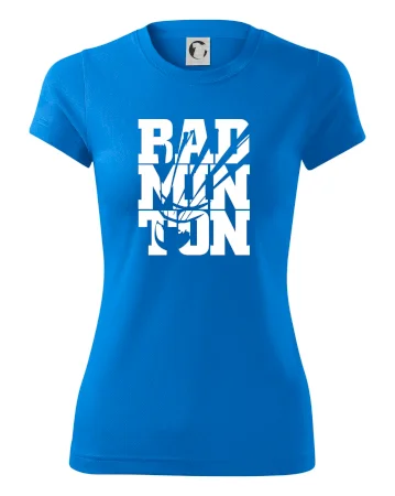 Badminton nápis