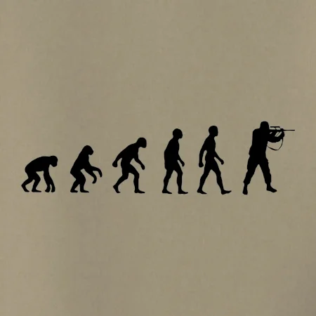 Evoluce vojáka - stojící