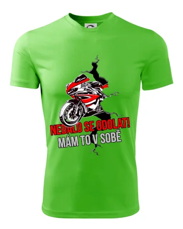 Nedalo se odolat, mám to v sobě silniční motorka
