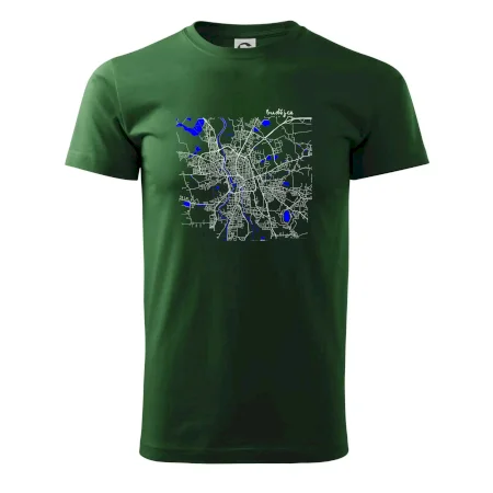 Budějce  - Mapa s vodními toky