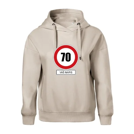 Dopravní značka - rychlost 70 - váš nápis