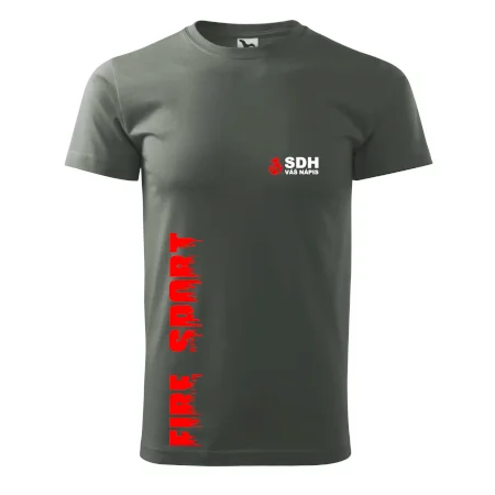 SDH nápis (oheň, firesport, název sboru - vlastní nápis)