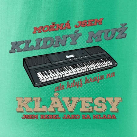 Klávesy klidný muž