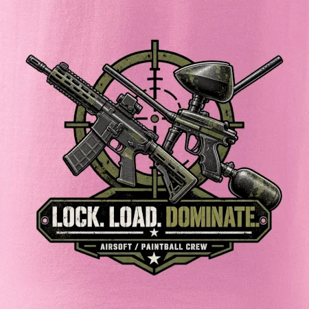 Taktická výzva lock load dominate airsoft