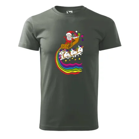 Santa a jednorožci (Pecka design)