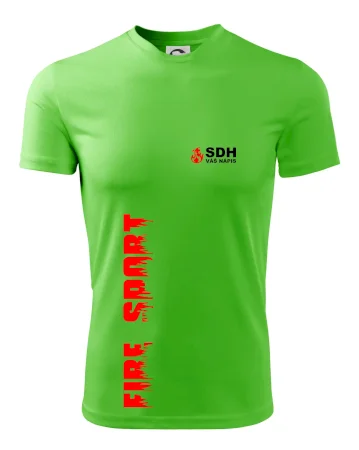 SDH nápis (oheň, firesport, název sboru - vlastní nápis)