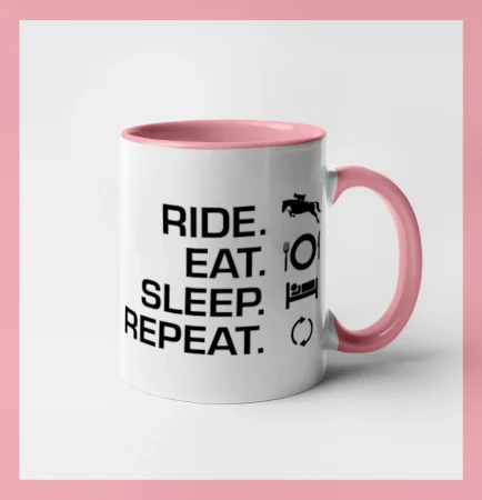 Ride Eat Sleep Repeat koně