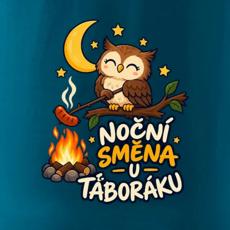 Noční směna u táboráku