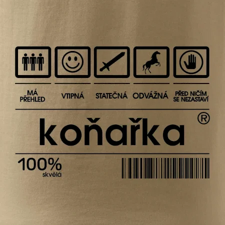 Čárový kód - Koňařka