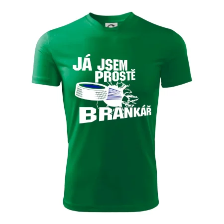Ja jsem prostě brankář hokej