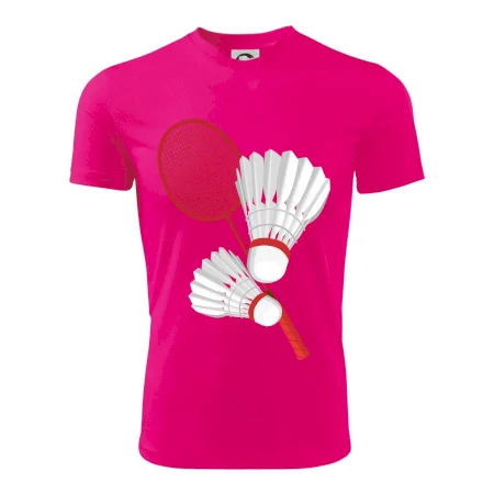 Badminton - pálka a košík
