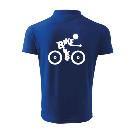 Bike nápis postava
