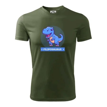 Dinosauří jména - modrý dinosaurus