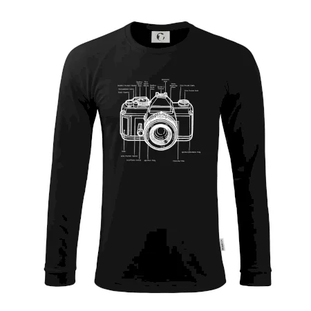 Nákres starý fotoaparát