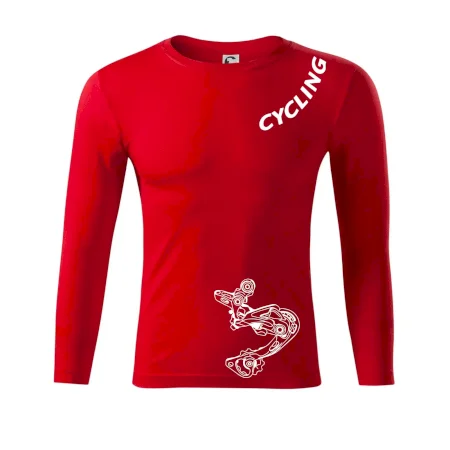 Cycling nápis šikmo