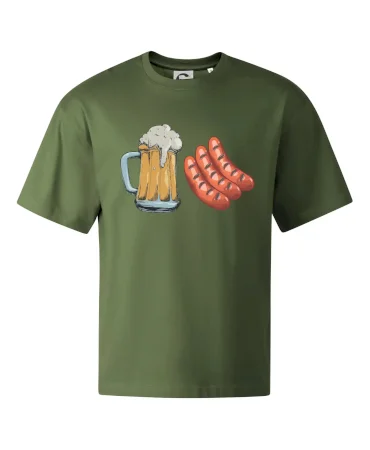 Pivo a klobása