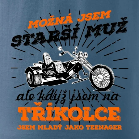 Možná jsem starší muž - tříkolka