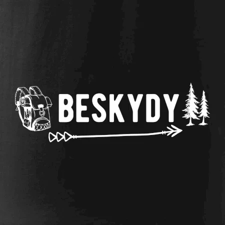 Beskydy nápis