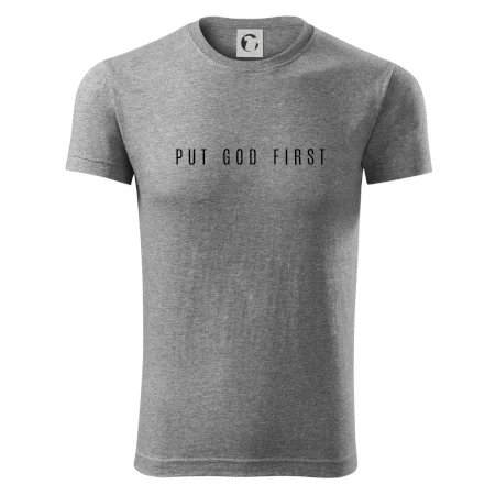Put God first slabý nápis
