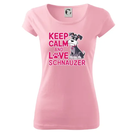 Keep calm and love Schnauzer