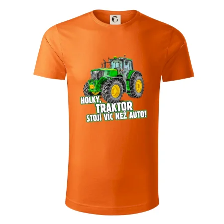 Holky, traktor stojí víc než auto
