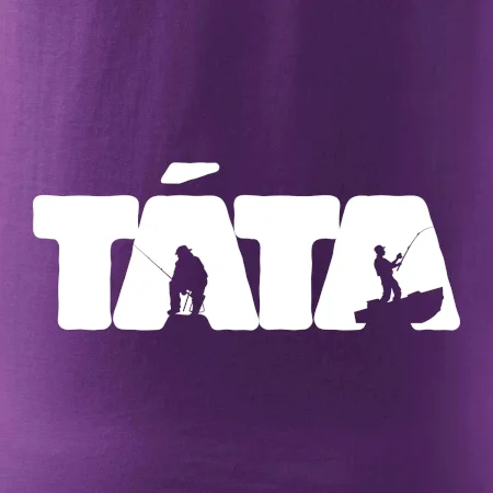 Táta nápis - rybář