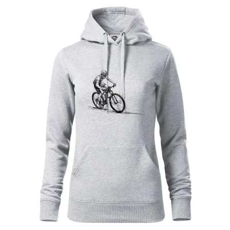 MTB kreslený cyklista