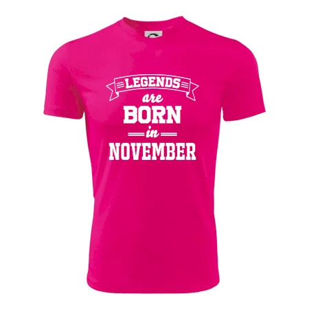 Legends are born in November