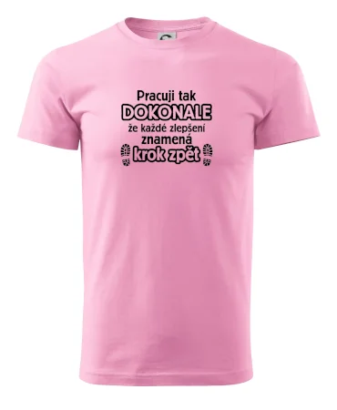 Pracuji dokonale krok zpět