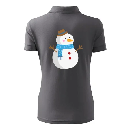 Sněhulák se šálou