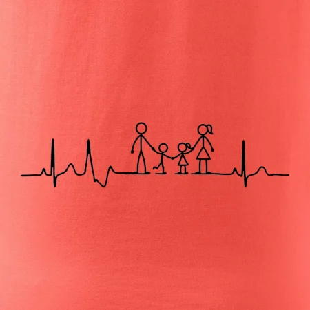 EKG rodina - kluk holka