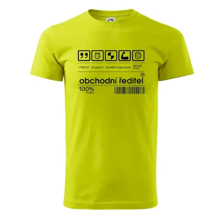 Čárový kód - Obchodní ředitel