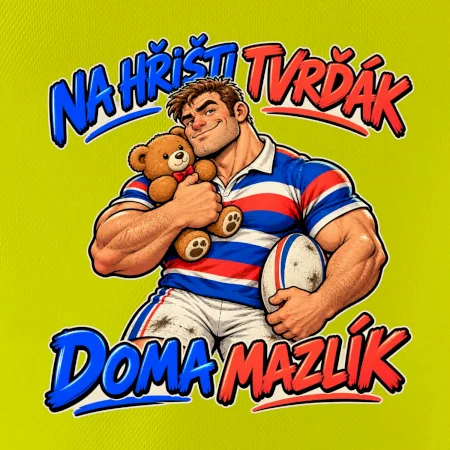 Na hřišti tvrďák, doma mazlík