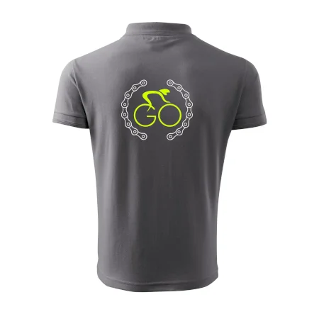 GO cyklista (fluo potisk)