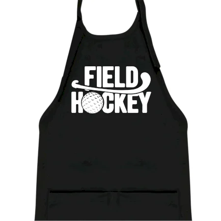 Field hockey míček a nápis