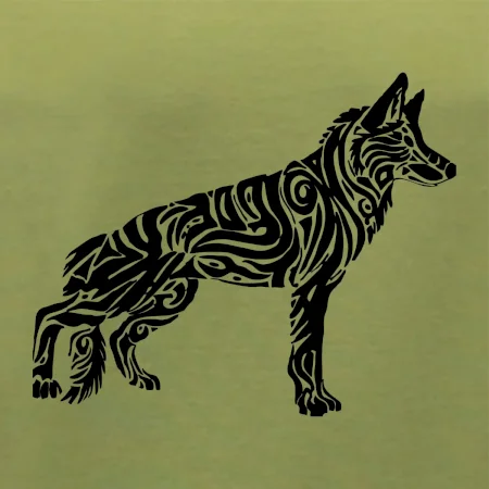 Německý ovčák - tattoo