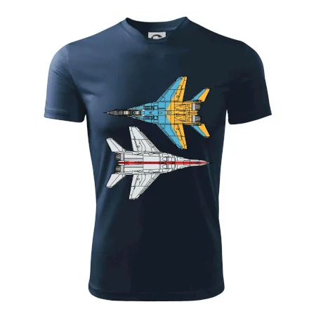 Mig 29 Fulcrum ze spoda a ze zhora