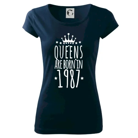 Queens are born in 1987